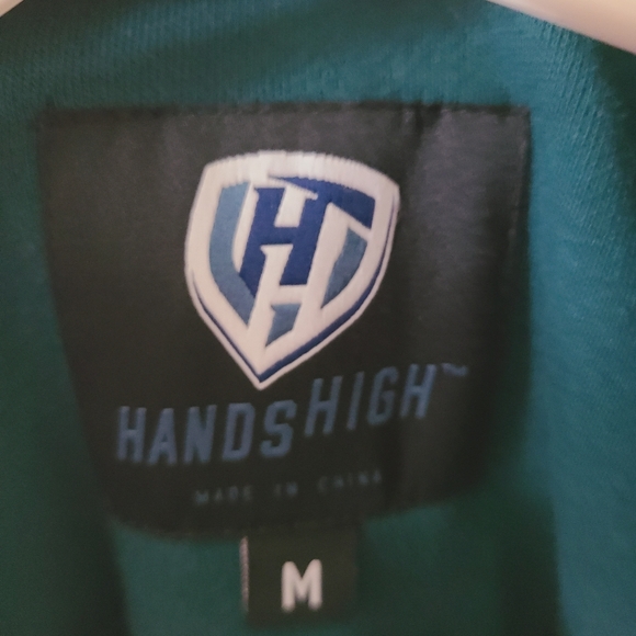Philadelphia Eagles HandsHigh Zippered Hoodie Sz Med - Picture 5 of 6
